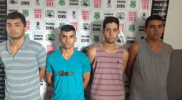 Policia prende Associação criminosa pernambucana por tráfico de drogas no município de Lagarto