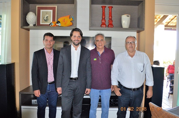 O Deputado Venâncio acompanha ministro em Sergipe e destaca trabalho de André Moura