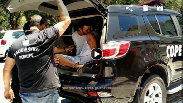 Homem conhecido como “Satanás”  que matou Capitão Nunes é transferido para o presidio COMPAJAF em Aracaju