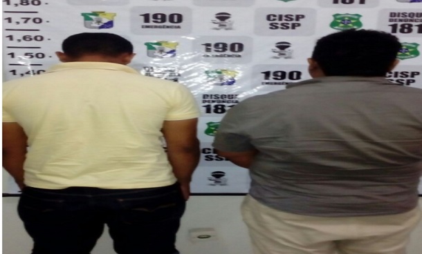 Estelionatários são presos em flagrante na hora que prestavam Boletim de Ocorrência