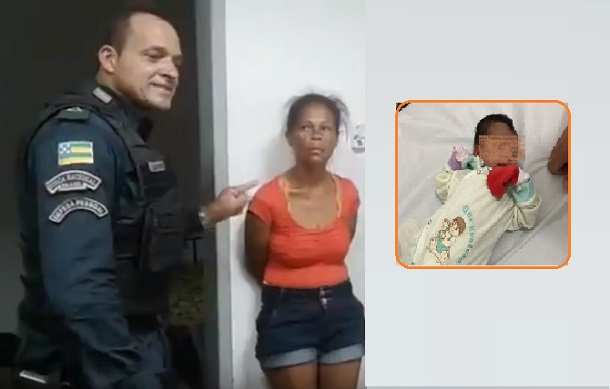 Mulher que raptou bebê em Alagoas é presa pela PM de Sergipe em Japaratuba