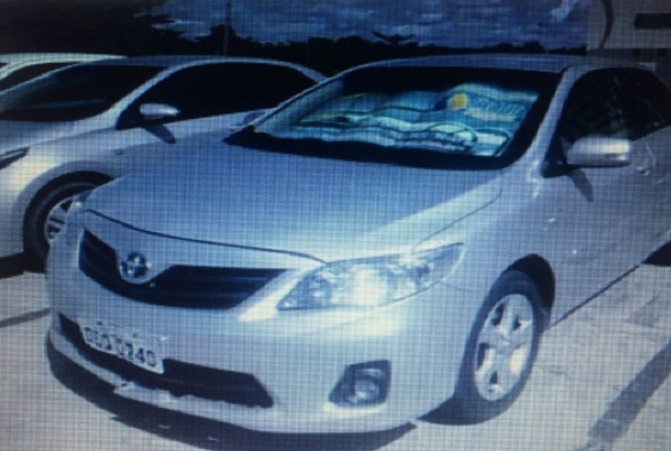 Cope divulga fotos do carro utilizado para matar o Capitão Oliveira