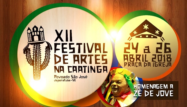 Prefeitura de Japaratuba divulga programação do Festival de Artes na Caatinga e Festa do Povoado São José