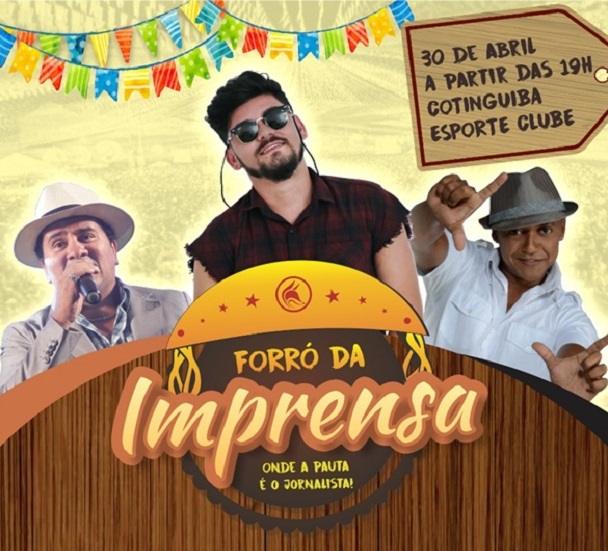 Vem aí ! Forró da Imprensa 2018