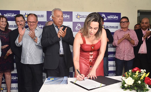 Luciana Déda assume a presidência do Detran de Sergipe