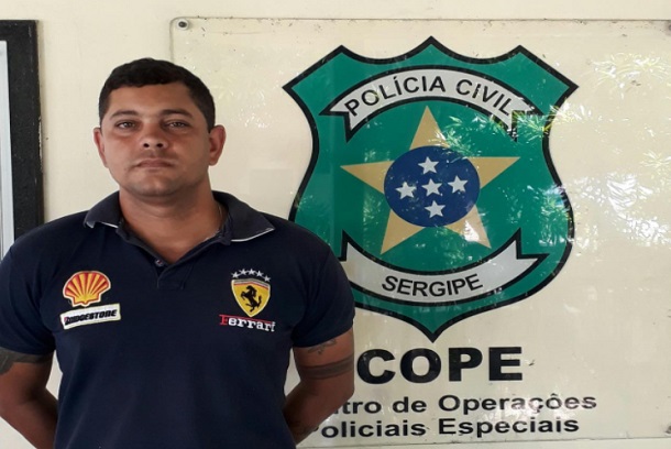 Policiais do COPE de Sergipe prendem em Aracaju traficante do Mato Grosso do Sul