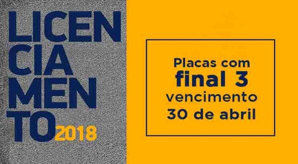 Detran de Sergipe faz alerta sobre licenciamento anual  2018