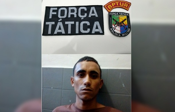Homem usa criança para escapar de revista mas é preso pela BPTur