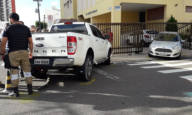 Acidente grave no Bairro São José deixe uma mulher ferida