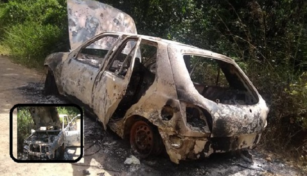 Três corpos são encontrados dentro de carro incendiado em São Cristovão