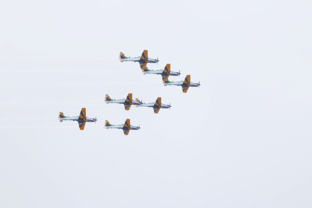 Esquadrilha da Fumaça se apresenta em Aracaju após 12 anos