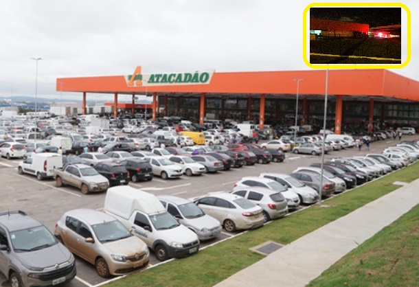 Direção  do Atacadão emite NOTA sobre princípio  de incêndio