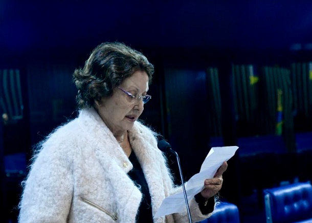 Senadora Maria do Carmo expõe sua preocupação com a situação hídrica de Sergipe