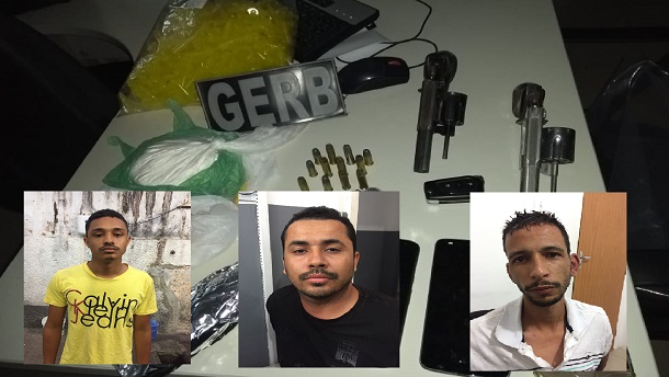 Polícia de Sergipe  com apoio do GERB prende quadrilha que roubava carros no interior do Estado