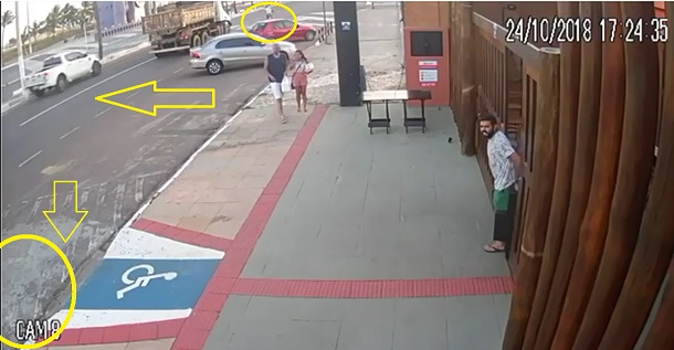 SSP de Sergipe divulga VÍDEO da camionete que matou garoto de 13 anos atropelado na Orla de Aracaju