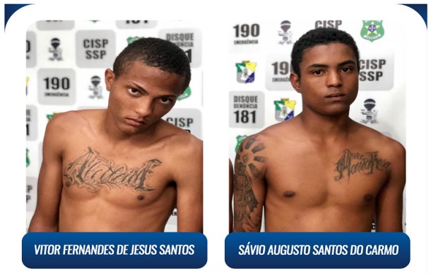 Polícia de Sergipe prende dupla que cometia crimes de homicídios em Riachuelo