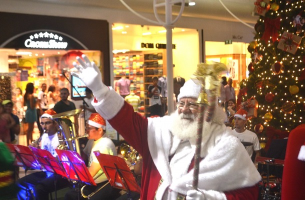 Papai Noel chega ao Centro de Aracaju dia 30 de novembro