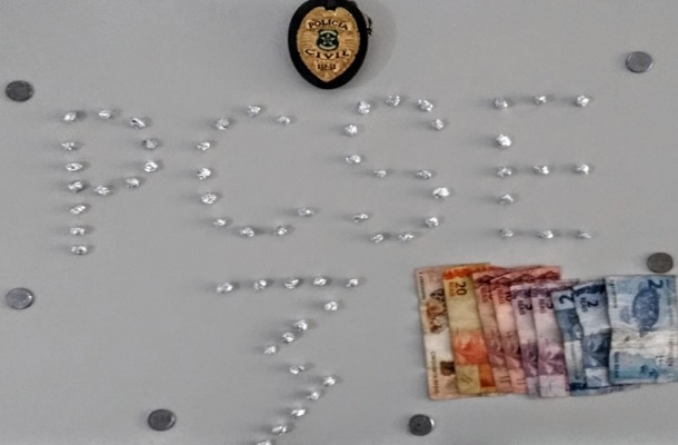 ​​​​​​​Polícia prende suspeito de tráfico de drogas em Campo do Brito