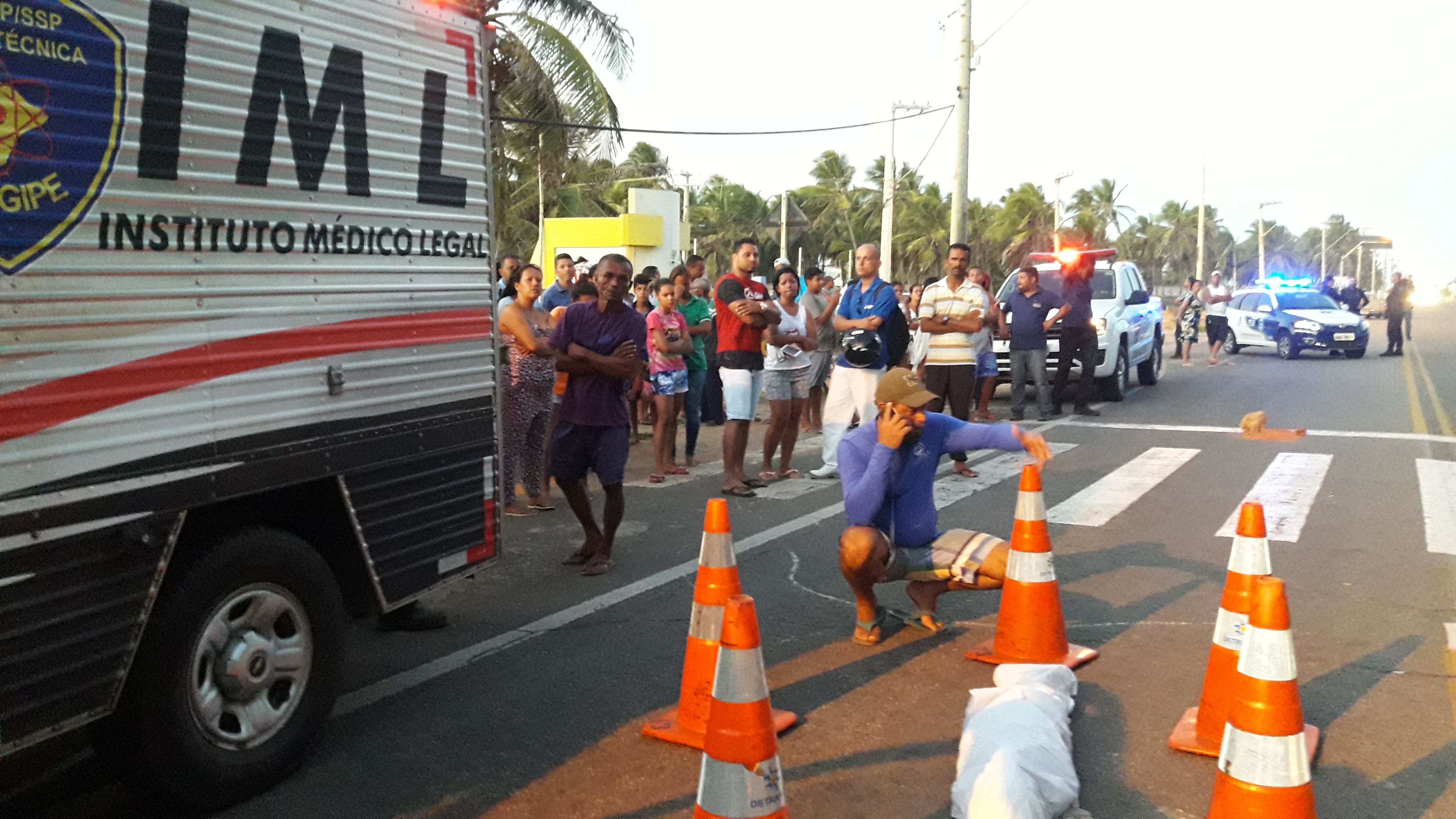 Criança  morre atropelada na Praia José Sarney em Aracaju