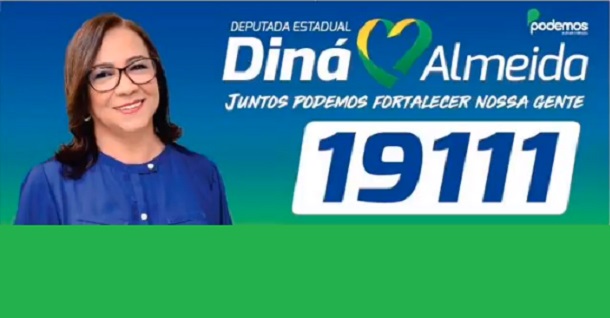 Justiça Eleitoral de Sergipe pede cassação da deputada eleita “Diná Almeida”