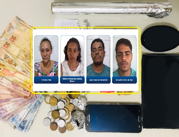 Grupo que praticava tráfico de drogas em Lagarto é preso pela PC de Sergipe