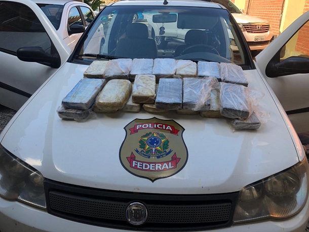 Polícia Federal prende homem com 30 KG de cocaina no interior de Sergipe