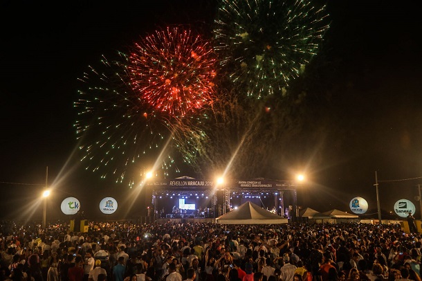Contagem regressiva para o Reveillon 2019 em Aracaju