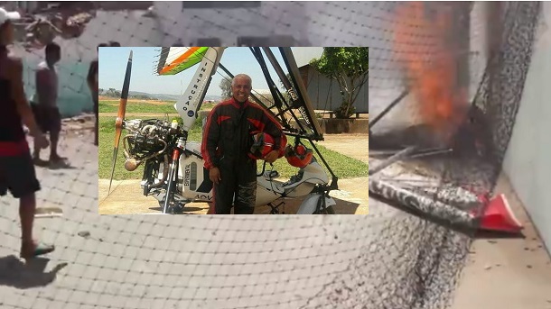 Peritos já começaram a investigar a queda do Ultraleve em Aracaju que matou piloto