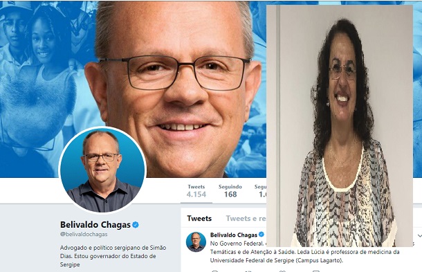Governador Belivaldo anuncia Leda Lúcia Couto como secretária da Inclusão Social de Sergipe