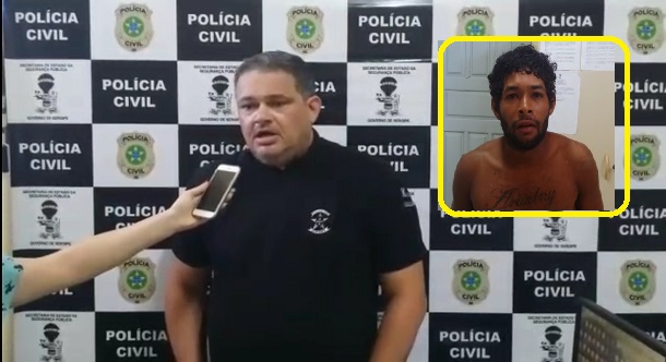 Homem que estuprou menina de 13 anos é preso pelo delegado Wanderson bastos