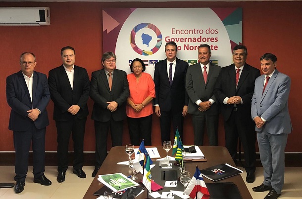 Governador Belivaldo Chagas debate propostas comuns aos estados da região Nordeste