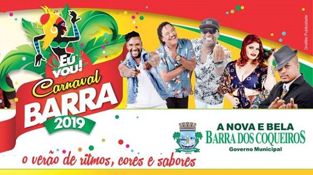Carnaval na Barra dos Coqueiros começa nesta sexta-feira, dia 1º