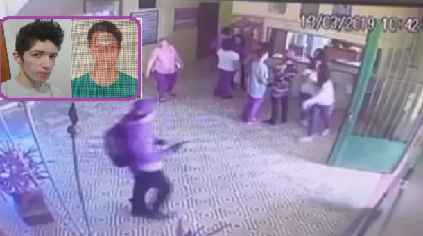 Ex-alunos matam oito pessoas e depois se matam dentro de escola em Suzano-SP