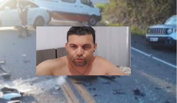 Cantor sergipano ”Antônio o Clone ” sofre acidente na BR 235 em Laranjeiras