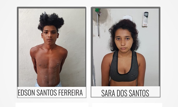 Homem conhecido como “Tiririca” e acusada de matar filha são presos em Nossa Senhora das Dores