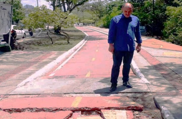 Vereador cobra recuperação das ciclovias