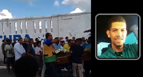 CRIME: Sepultado o corpo do motorista de aplicativo assassinado com requintes de crueldade, ele estava com mãos amarradas e faca cravada na nuca