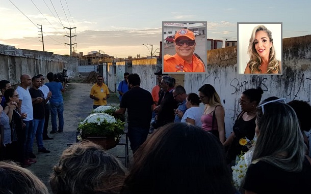 Subtenente dos Bombeiros de Sergipe que matou a esposa é sepultado um dia depois do dela