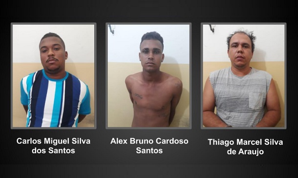 Suspeitos de roubarem Ponto Banese em Lagarto são preso pelo COPE de Sergipe