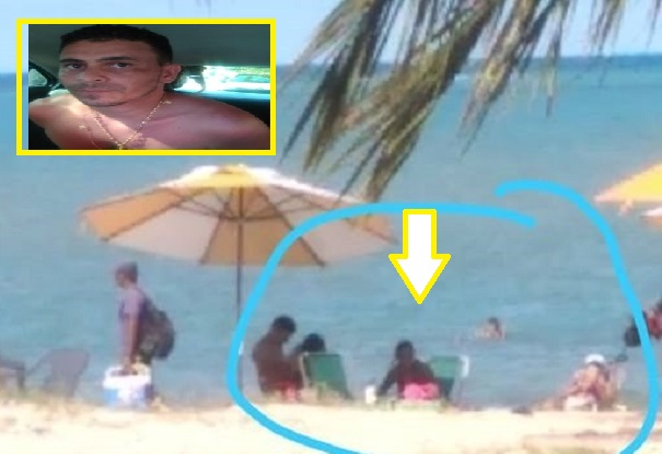 Policiais de Sergipe e Alagoas prendem foragido  quando comemorava aniversário na praia