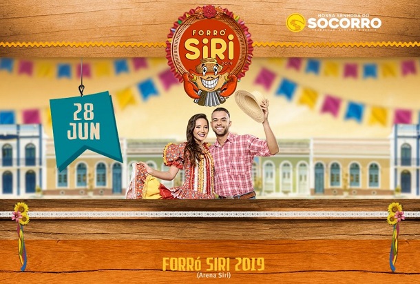 Forró Siri 2019 te espera dia 28 de junho