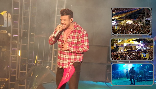 Cantor “Avine Vinny” agita o São Pedro no Forró Caju 2019