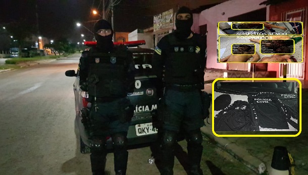 Quatro bandidos com roupas de polícia  morrem em confronto com o GETAM em Aracaju
