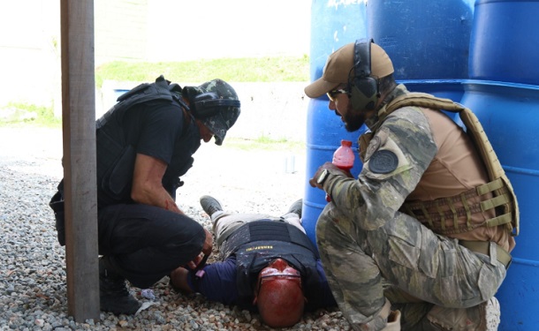 Curso de Atendimento Pré-Hospitalar em Combate é realizado na Acadepol de Sergipe