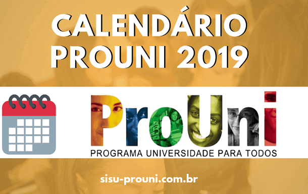 Inscrições para as bolsas remanescentes do PROUNI