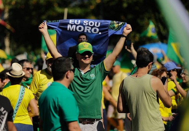 Movimento de solidariedade ao Ministro Moro leva multidão as ruas do Brasil