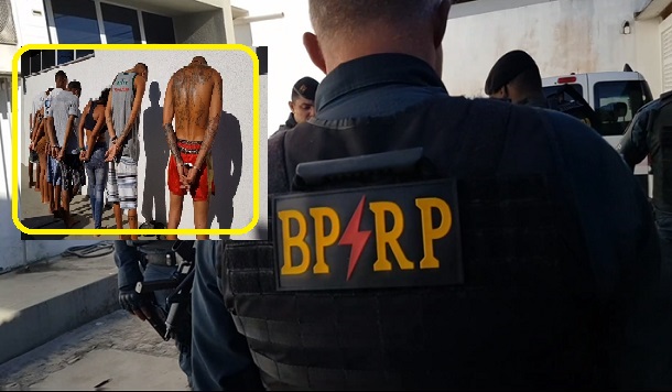 Radiopatrulha de Sergipe prende grupo que furtava, roubava e realizava trafico de drogas Em Socorro e São Cristóvão