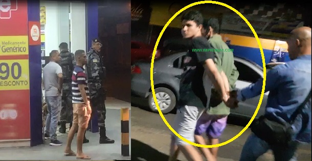 Bandidos invadem farmácia em Aracaju e fazem balconista de refém