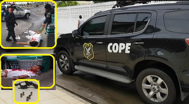 Policiais do COPE de Sergipe salvam vida de homem que ia ser assassinado por desafeto no Santos Dumont