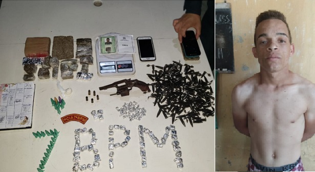 Homem que tentou matar PM do BPRV morre em Lagarto é preso pelo 7º Batalhão